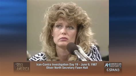 fawn hall today|iran contra scandal revealed.